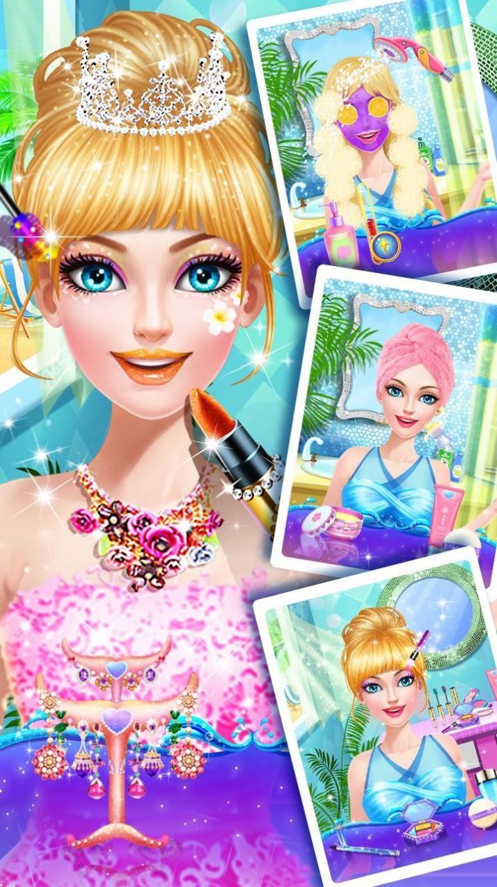 公主时尚化妆与美容游戏安卓版图片1