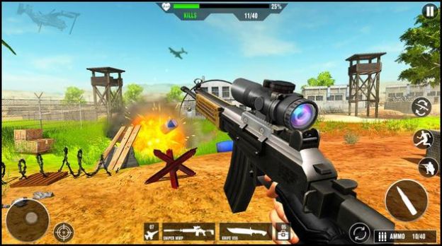 FPS陆军反恐自由射击游戏最新版图3: