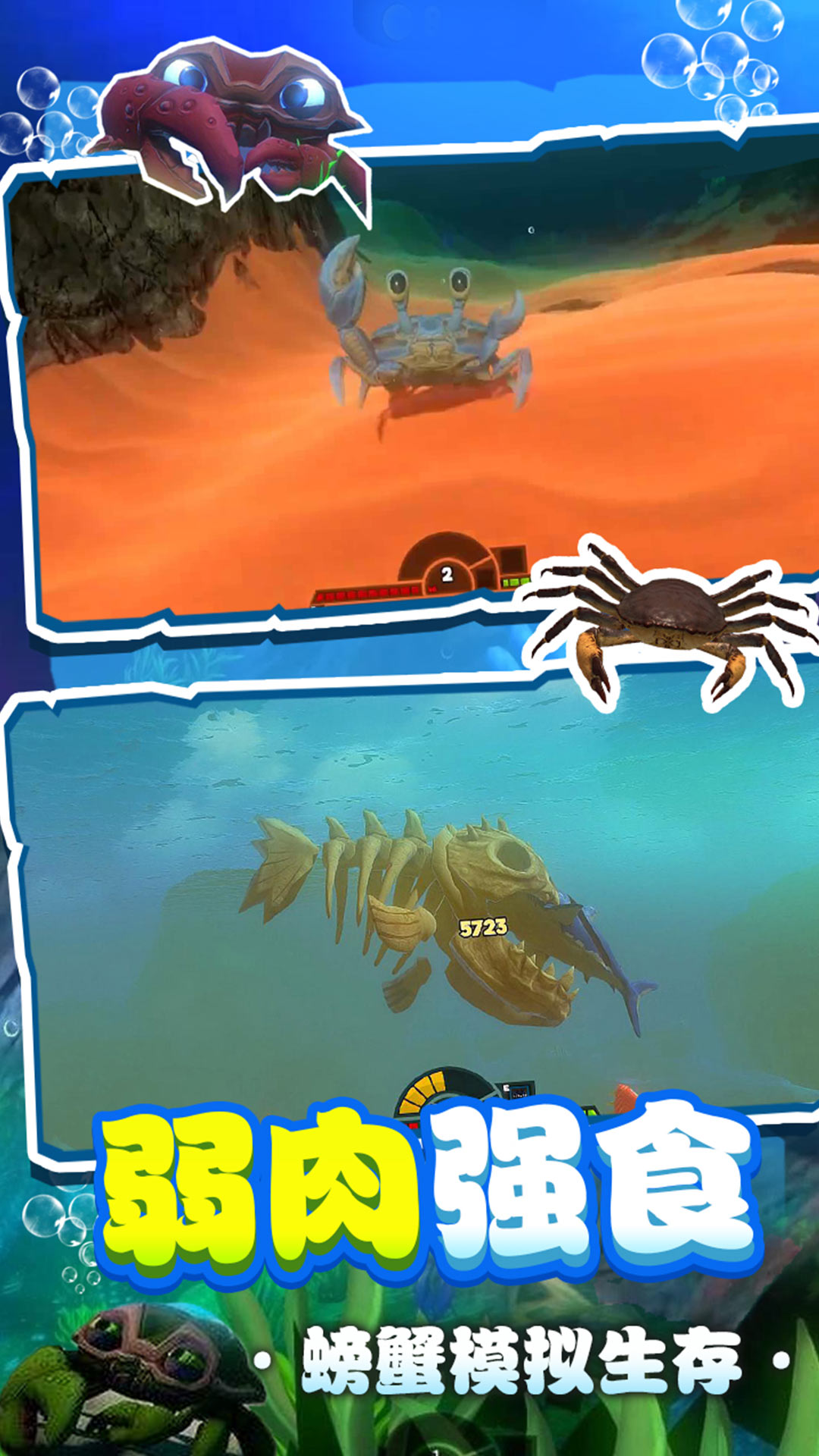 螃蟹生存模拟游戏安卓版图2: