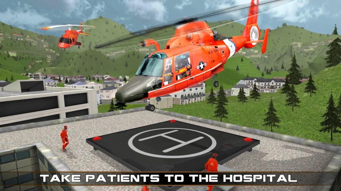 军队直升机救援游戏手机版（Helicopter Rescue）图片1