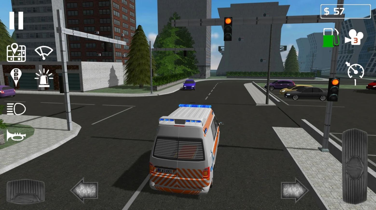 急救救护车模拟器游戏手机版（Emergency Ambulance Simulator）图片1