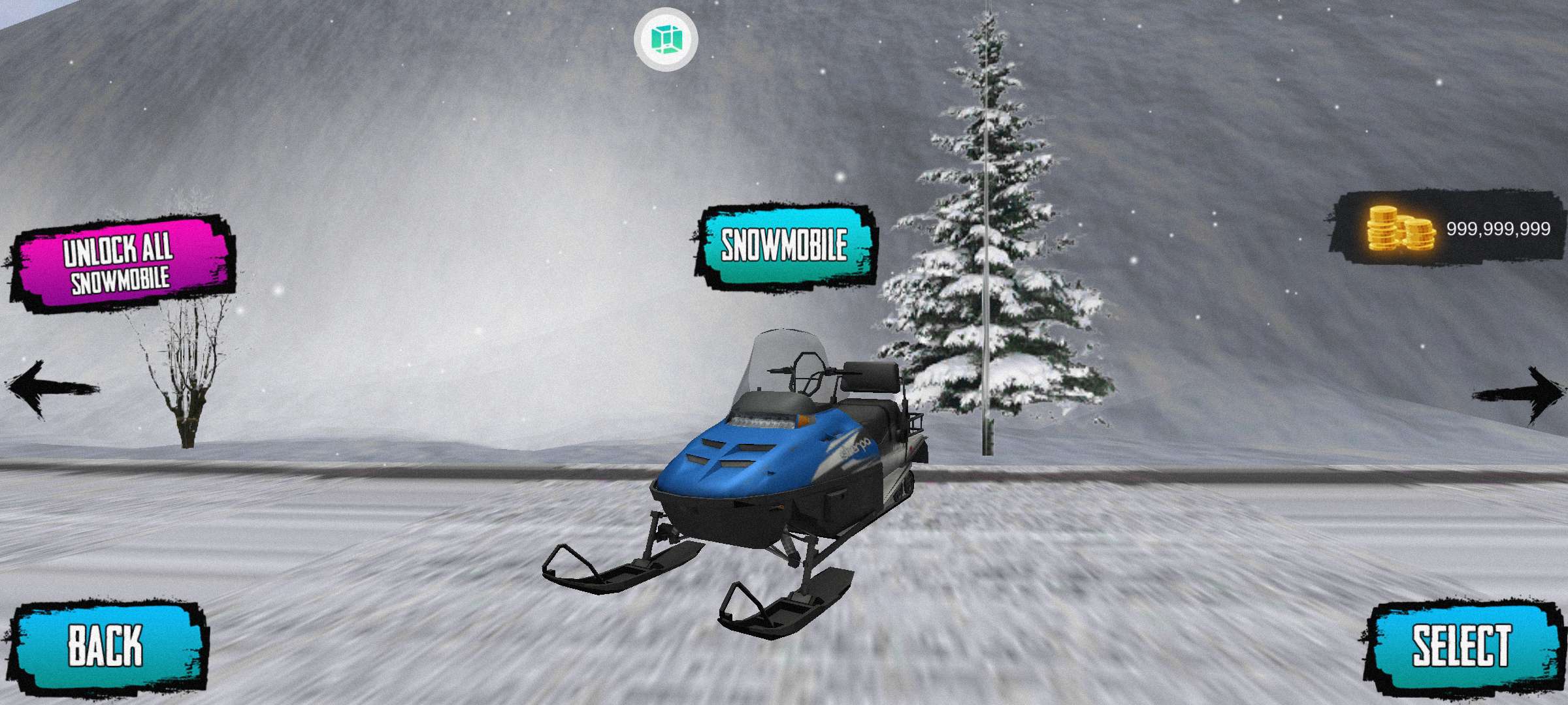 雪地摩托越野车冬季运动游戏安卓版（Snowmobile Trail Winter Sports）图2: