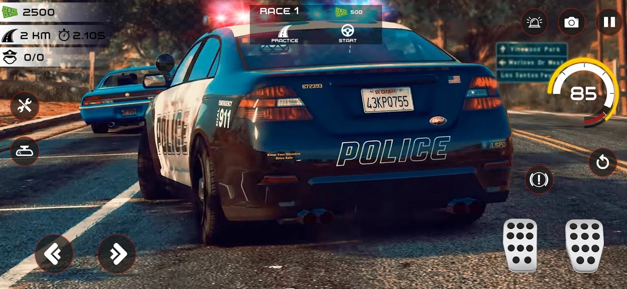公路警察追逐游戏安卓版图3: