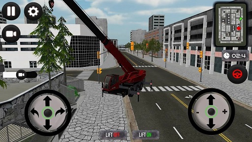 起重机卡车城市工程游戏中文版（Crane Simulator）图片1