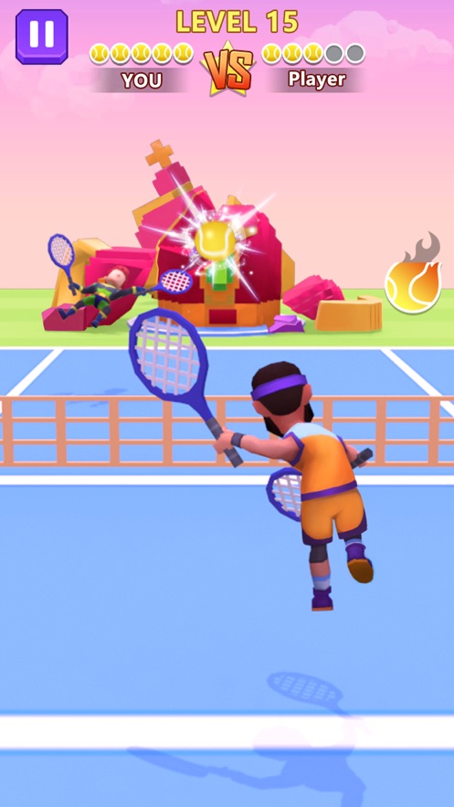 奇怪的网球游戏最新版图3: