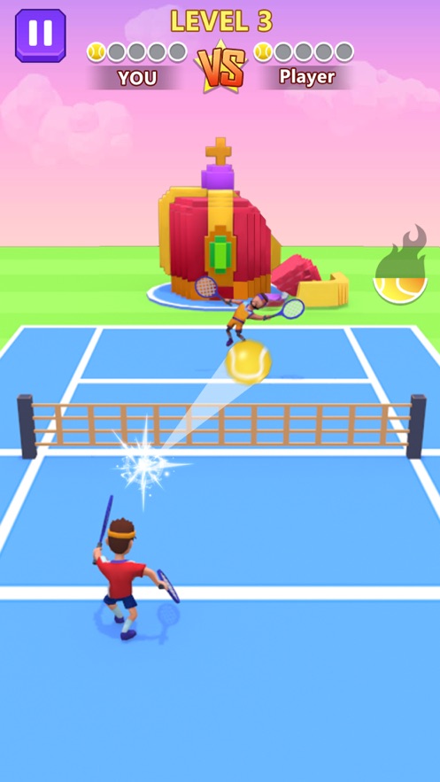 奇怪的网球游戏最新版图片2