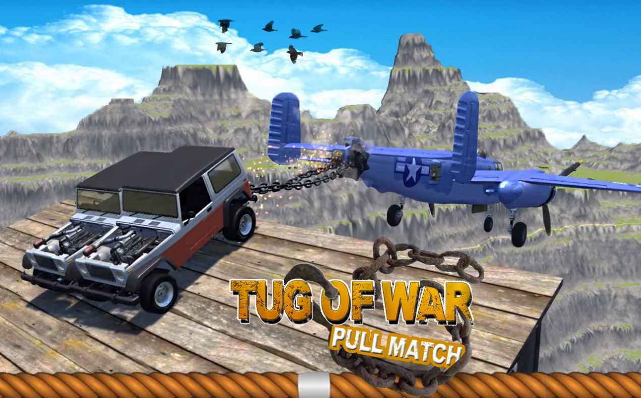 汽车拔河比赛模拟器游戏（Tug of War : Pull Match）图1:
