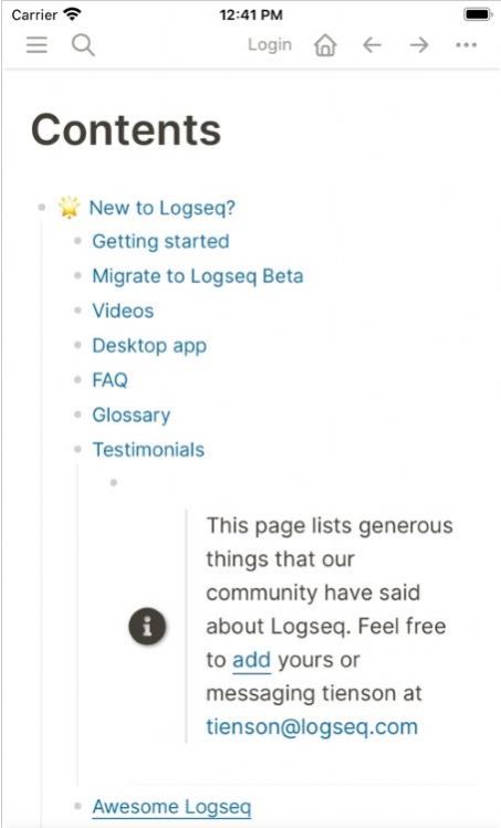 logseq安卓客户端手机版图片2