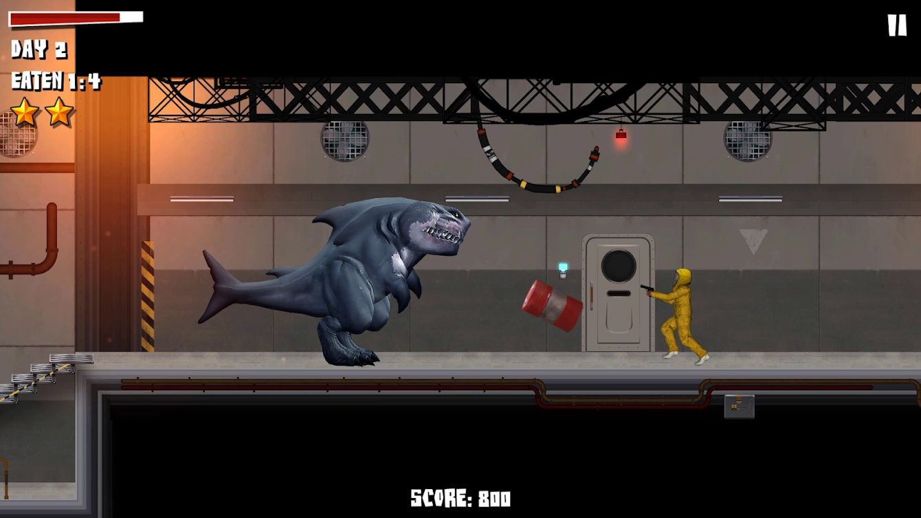 横冲直撞食人鲨游戏手机版图1: