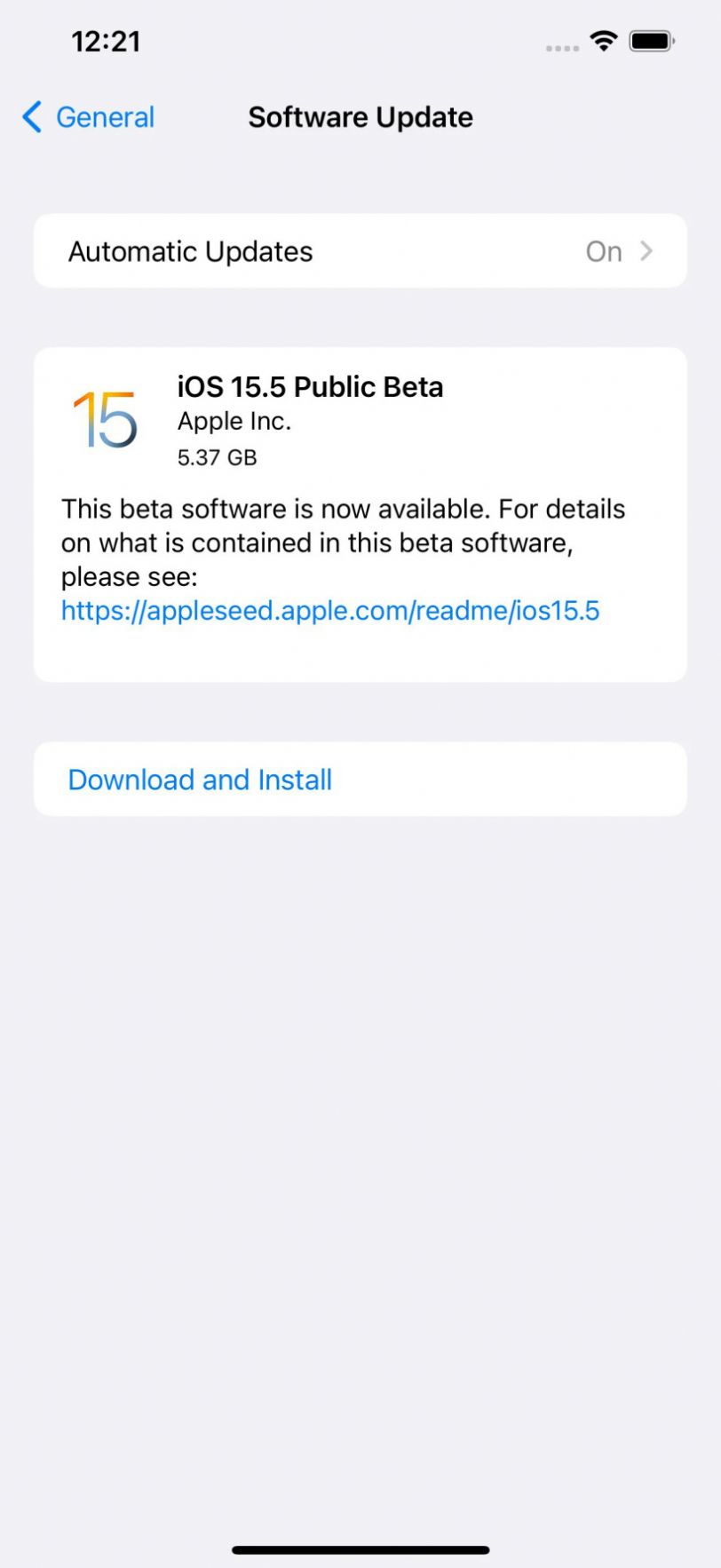 iPadOS15.5Beta4描述文件官方更新图片4