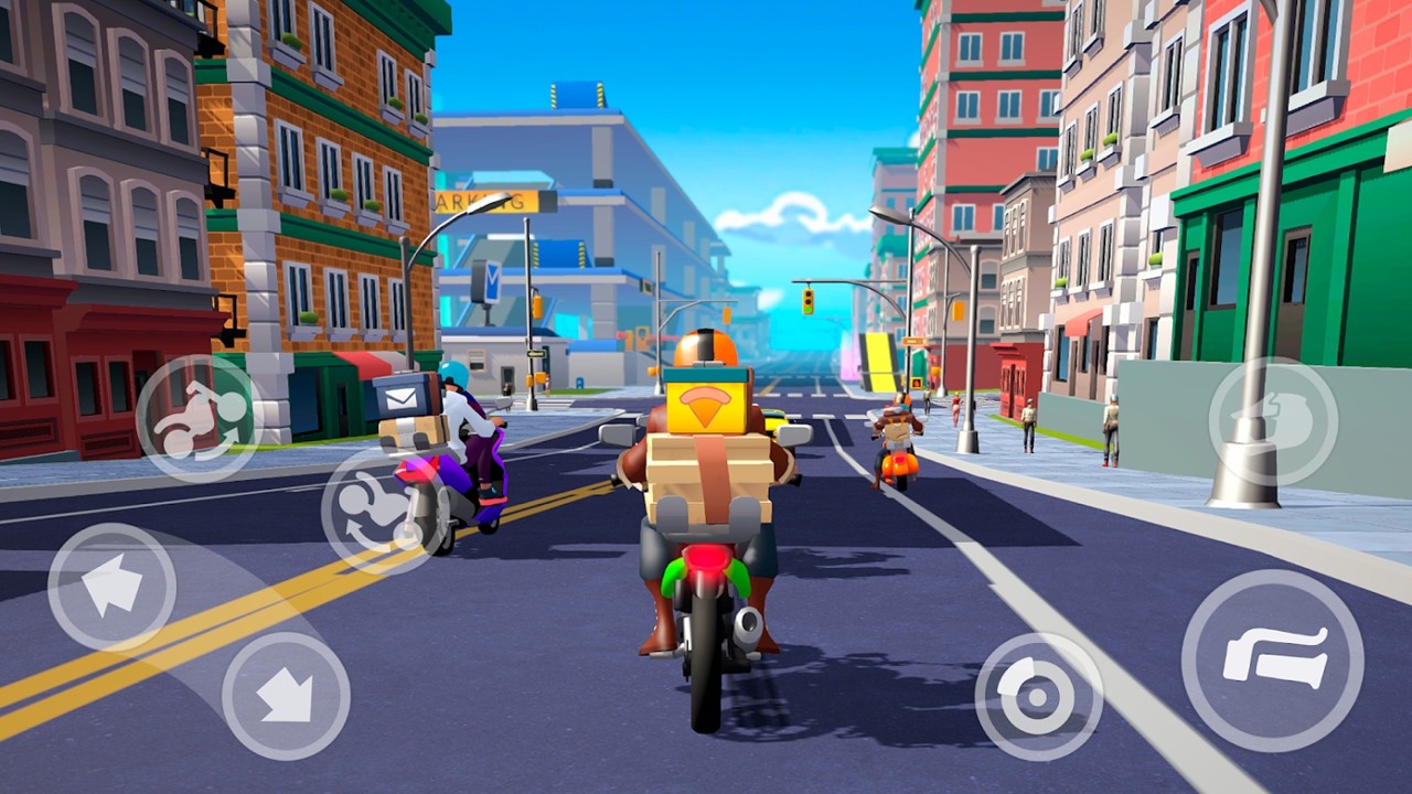 疯狂的摩托车送货游戏安卓版图2: