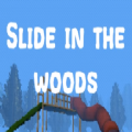 森林中的滑梯游戏
