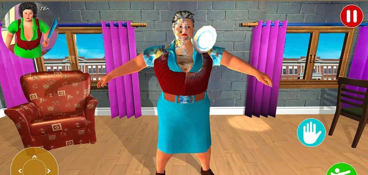 可怕的邪恶妈妈女士3D游戏手机版（Scary Evil Miss Mother 3D）图2: