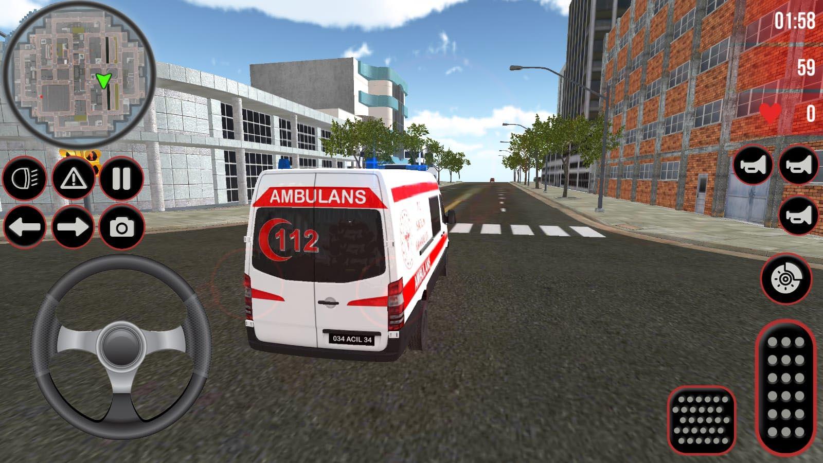 救护车紧急救援人员游戏手机版图1: