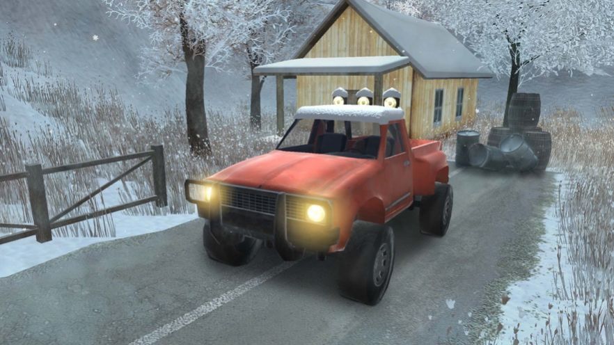 雪山货物运输模拟游戏图1