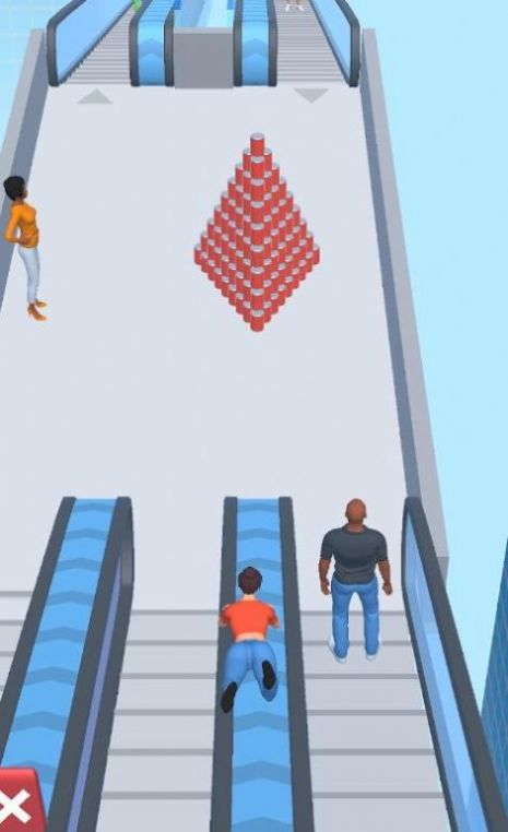 电梯跑酷3D安卓最新版（Escalator Rush 3D）图2: