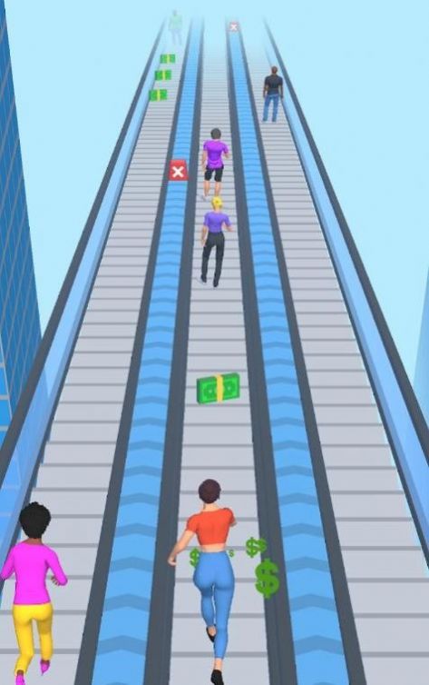 电梯跑酷3D安卓最新版（Escalator Rush 3D）图片1