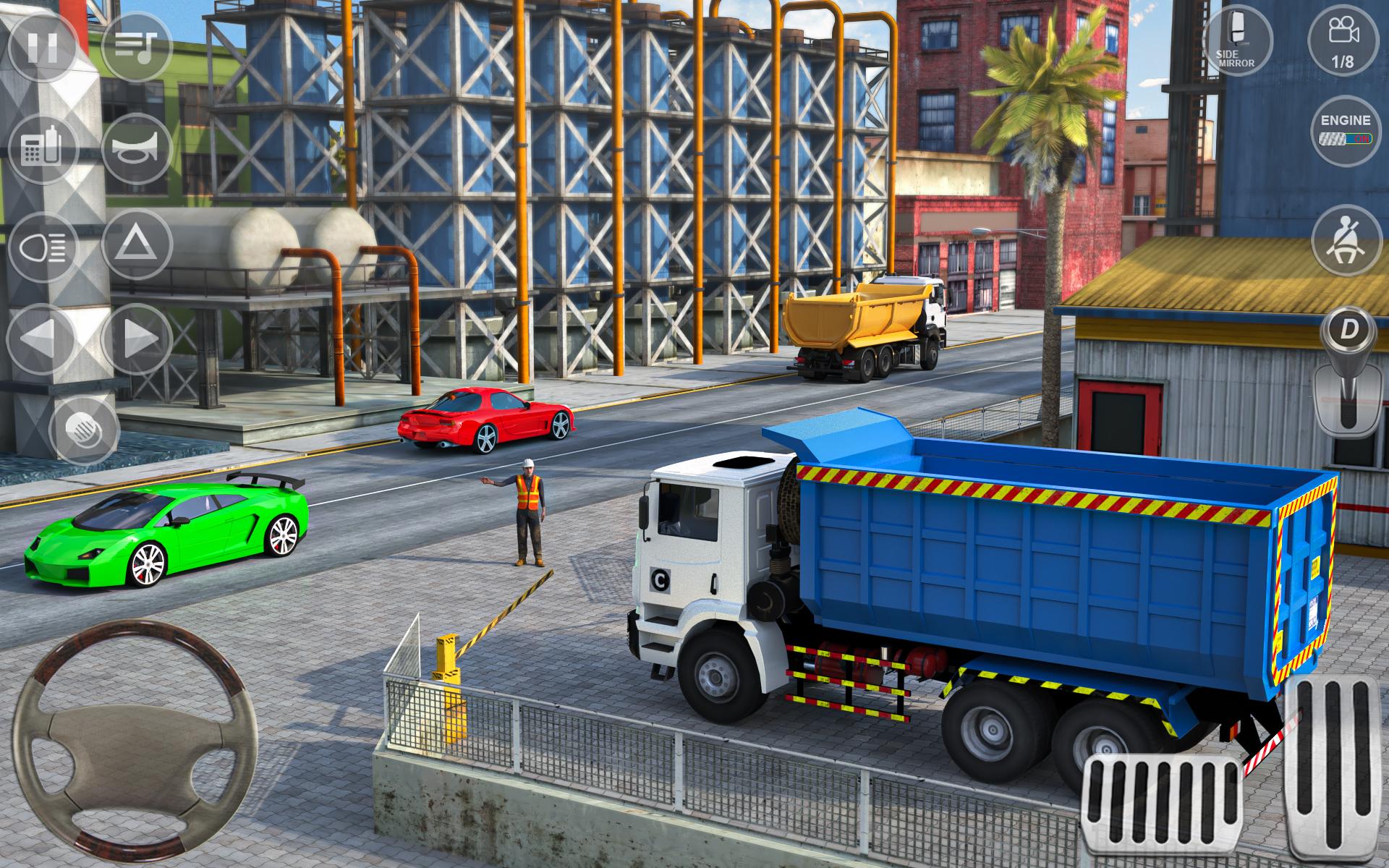 城市货车驾驶模拟器游戏图2