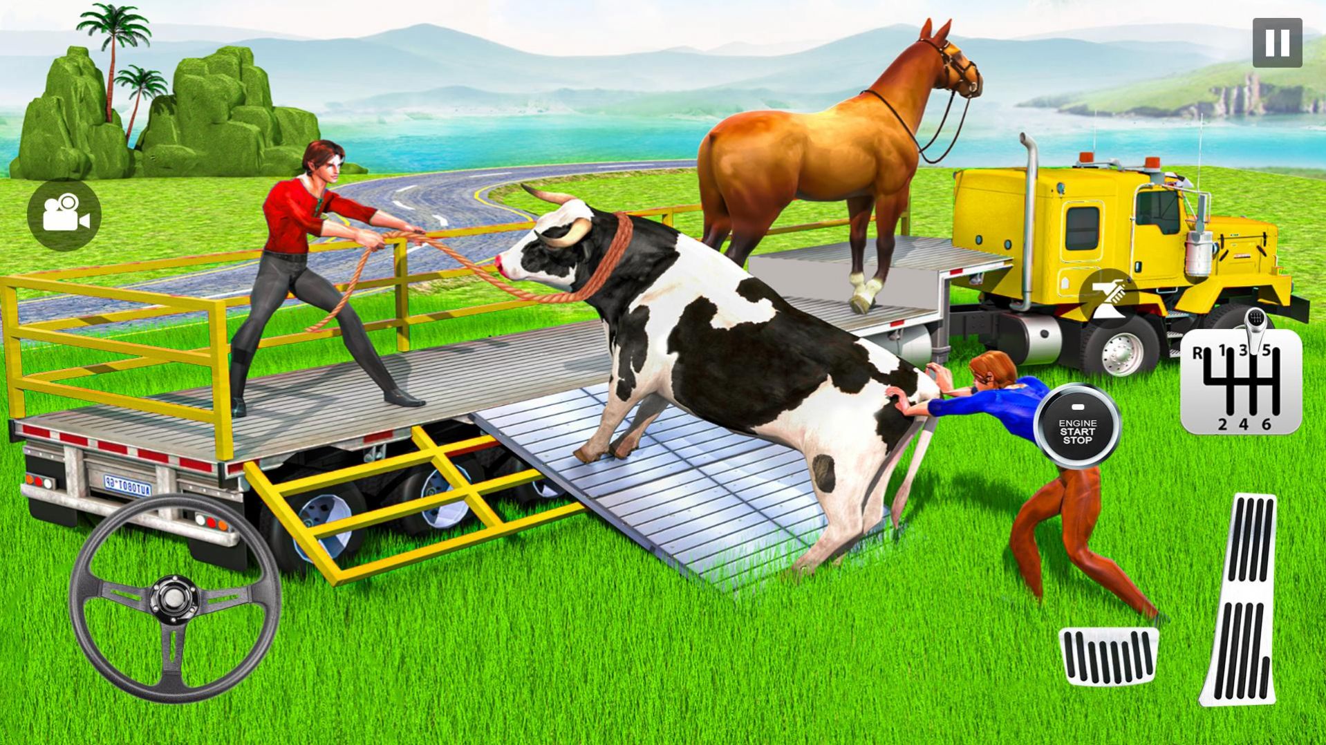 动物运输卡车越野游戏手机版图片1