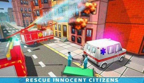 救护车比赛模拟器游戏手机版图片1