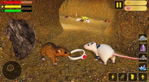 老鼠家庭模拟3D游戏中文手机版图1: