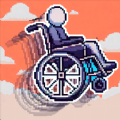 超级轮椅跑游戏