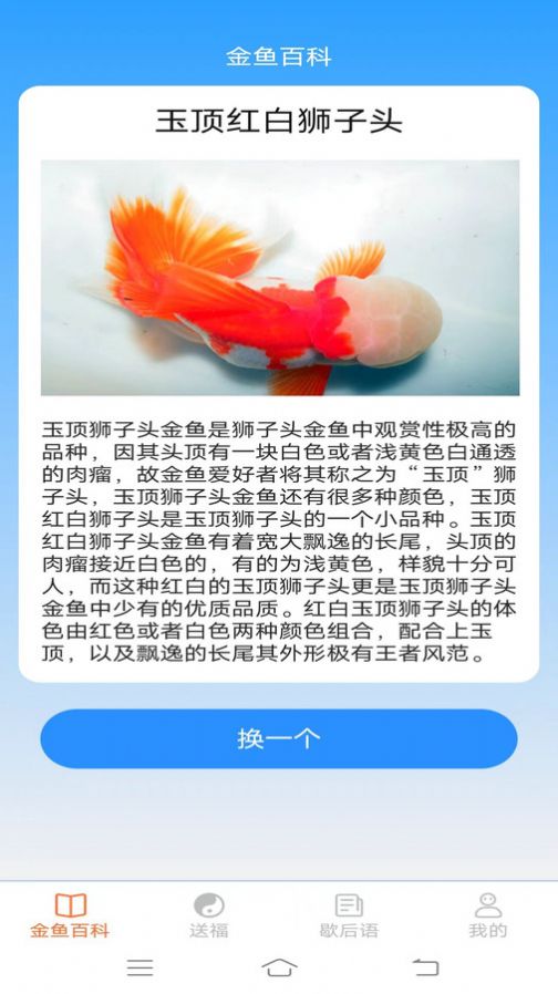 金鱼招福百科app最新版图片1
