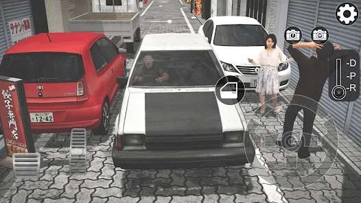 东京驾驶模拟商店街逃脱3D游戏最新安卓版图片1