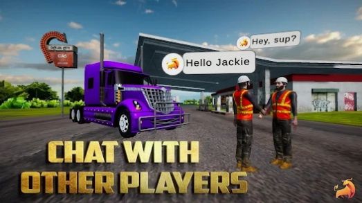 高速公路卡车模拟器游戏中文手机版图1: