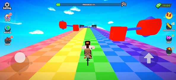 方块自行车大师游戏安卓最新版图3: