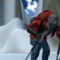 滑雪交叉跳跃游戏
