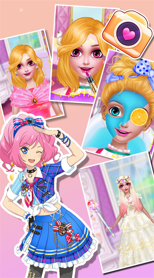 公主时尚化妆游戏安卓版图片1