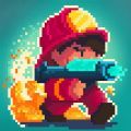Firefighter Pixel Shooter游戲