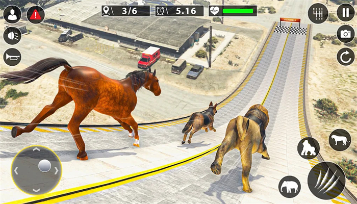动物GT特技比赛模拟器游戏安卓最新版图片1