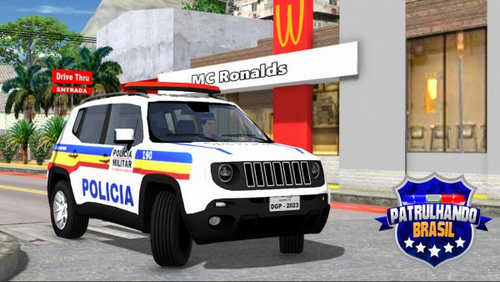 巴西警察巡逻模拟器游戏图1