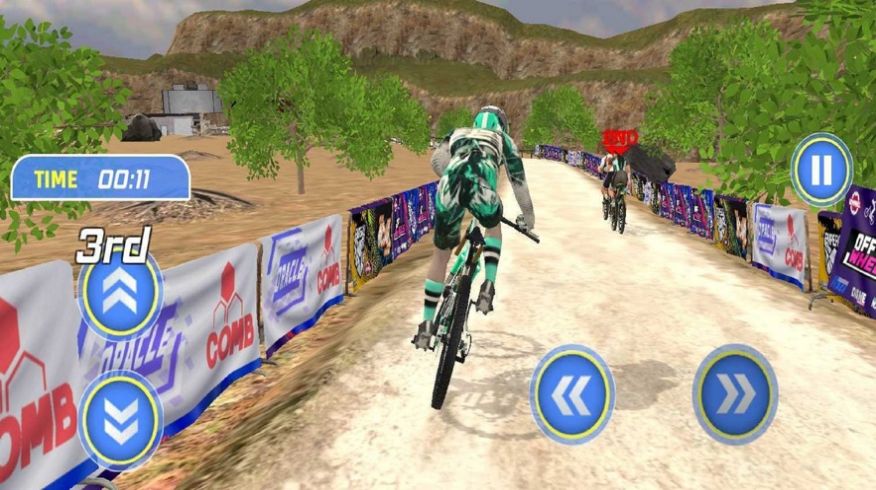 BMX自行车模拟器越野游戏图3