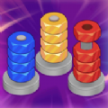 螺母和螺栓颜色分类游戏